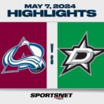 NHL Game 1 Highlights | Avalanche vs. Stars - May 7, 2024