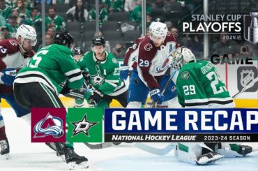Gm 1: Avalanche @ Stars 5/7 | NHL Highlights | 2024 Stanley Cup Playoffs