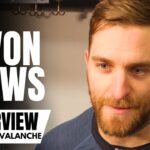 Devon Toews Reacts to Colorado Avalanche vs. Dallas Stars Playoff Series & Energy at Morning Skate