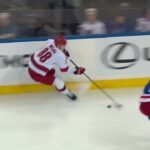 Trouba flying miss on Necas - Have your say!