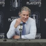 AVS WIN IN OT | Jared Bednar Full Postgame Interview | Colorado Avalanche vs Dallas Stars Game 1