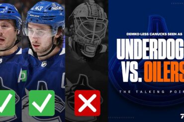 Are the Canucks being disrespected as big underdogs?