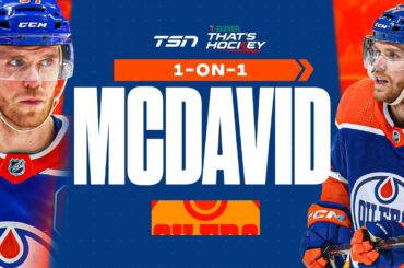 1-ON-1 WITH CONNOR MCDAVID AHEAD OF SERIES OPENER VS CANUCKS