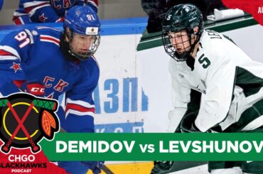 Demidov vs Levshunov: Is there a wrong choice for the Chicago Blackhawks? | CHGO Blackhawks Podcast