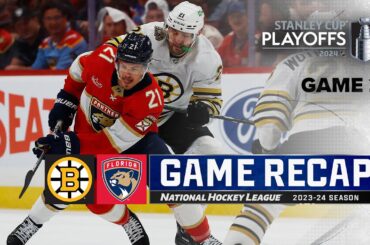 Gm 2: Bruins @ Panthers 5/8 | NHL Highlights | 2024 Stanley Cup Playoffs