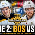 LIVE: Bruins vs Panthers Game 2 Postgame Show
