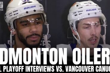 Evander Kane & Ryan Nugent-Hopkins React to Edmonton Oilers vs. Vancouver Canucks Playoff Series