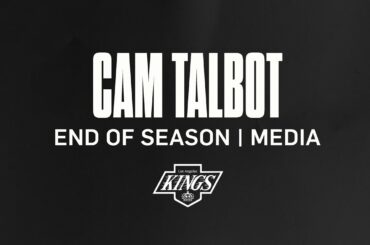 Goaltender Cam Talbot | 2023-24 LA Kings End of Season Exit Interviews