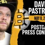 Bruins' David Pastrnak Talks Fight With Matthew Tkachuk