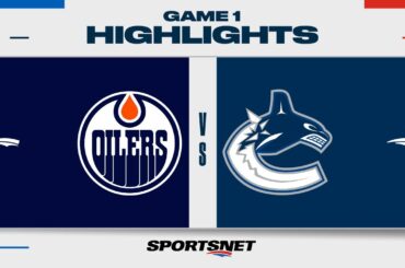 NHL Game 1 Highlights | Oilers vs. Canucks - May 8, 2024
