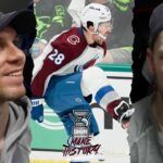 Nathan MacKinnon & Avalanche After Overtime WIN in Game 1 vs Stars