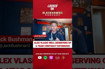 Alex Vlasic Shined In First Full Season, Well Deserving Contract Extension From Chicago Blackhawks