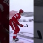 Soderblom passes to himself in mid-air.