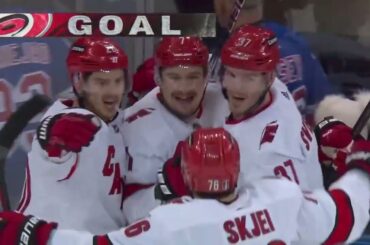 DMITRY ORLOV WITH 5 SECONDS LEFT IN THE PERIOD. The Canes have taken the LEAD / 7.05.2024