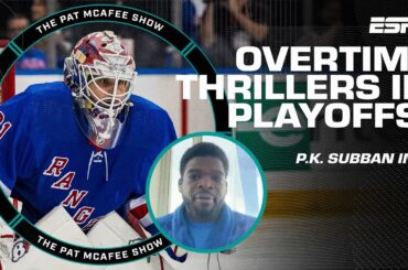 THE BEST HOCKEY WE'VE SEEN IN A LONG TIME! P.K. Subban REACTS to playoffs | The Pat McAfee Show