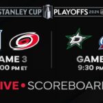 Live Scores and Updates: Rangers vs. Hurricanes / Avalanche vs. Stars