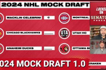 2024 NHL Mock Draft: Post-Lottery Top-8