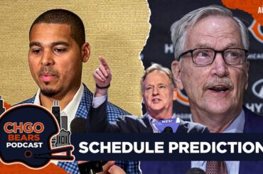 Chicago Bears schedule predictions: Who will Caleb Williams face Week 1 | CHGO Bears Podcast