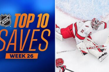 Top 10 Saves from Week 26 (2023-24 NHL Season)