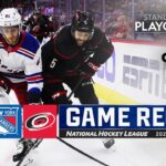 Gm 3: Rangers @ Hurricanes 5/9 | NHL Highlights | 2024 Stanley Cup Playoffs