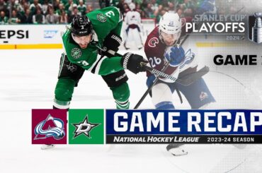 Gm 2: Avalanche @ Stars 5/9 | NHL Highlights | 2024 Stanley Cup Playoffs