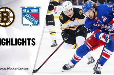Bruins @ Rangers 9/28/21 | NHL Highlights