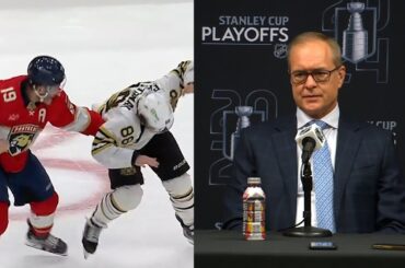 "It was f*ckin' awesome." | Coach weighs in on Tkachuk-Pastrnak Fight