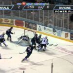 Shot Deflected By Hellberg