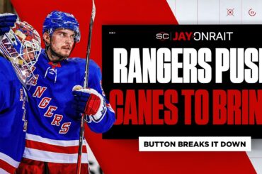 ‘Shesterkin has been brilliant’: Button on Rangers 3-0 series lead