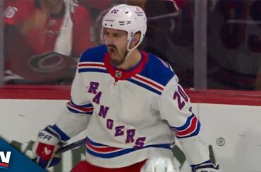 Mika Zibanejad And Chris Kreider Connect On Game-Tying Shorthanded Goal