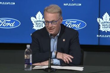 Maple Leafs Management | End of Season Media Availability | May 10, 2024