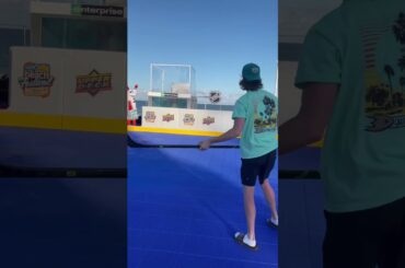 I DUNKED Troy Terry?!?!🎪🏒