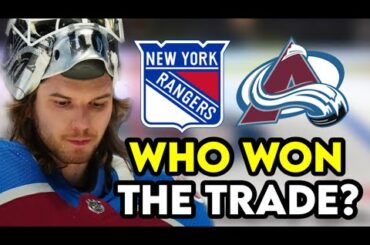 New York Rangers TRADE Alexandar Georgiev To Colorado Avalanche TRADE BREAKDOWN!
