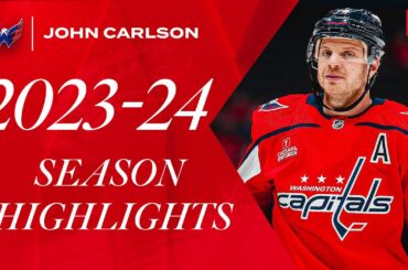 2023-24 John Carlson Capitals highlights | Monumental Sports Network