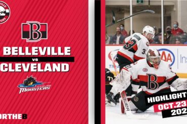 HIGHLIGHTS: Cleveland Monsters - 2 at Belleville Senators - 1