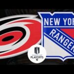 New York Rangers vs Carolina Hurricanes GAME 3 w/Superbman