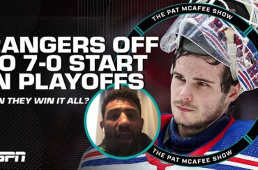 Do the Rangers have ENOUGH to win it all? 'Their POWER PLAY has been ON FIRE' | The Pat McAfee Show