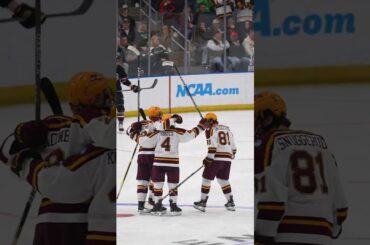 Jackson LaCombe Scores Goal Against St. Cloud State in NCAA Regional Finals