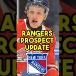 MASSIVE New York Rangers PROSPECT Dylan Roobroeck Is On FIRE! #hockey #rangers #shorts #nyr #nhl
