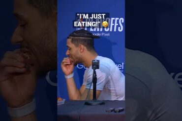 “Don’t do this again, bro” - Jalen Brunson Was NOT Okay With Josh Hart’s Postgame Meal! 😂 | #shorts