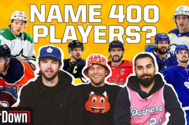 CAN YOU NAME 400 NHL PLAYERS?