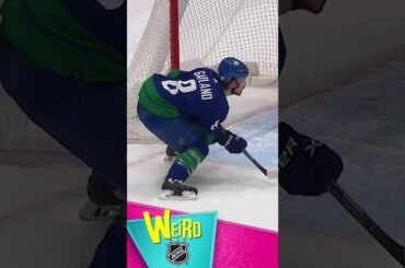 Hide and Seek? 🫣 | Weird NHL #shorts