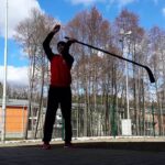 Техника владения клюшкой и шайбой stickhandling drills hockey part 2