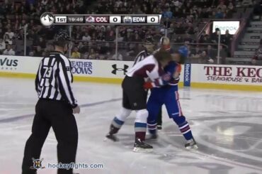 Erik Johnson vs Ryan Jones Mar 19, 2011