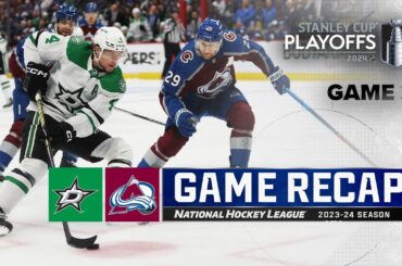 Gm 3: Stars @ Avalanche 5/11 | NHL Highlights | 2024 Stanley Cup Playoffs