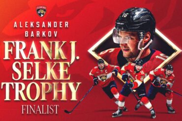 Aleksander Barkov named 2023-24 Selke Trophy Finalist!