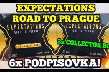 Tomu říkám box! 🤯 🔥  EXPECTATIONS "ROAD TO PRAGUE" 2X Collector Box! Česká hokejová reprezentace!