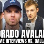 Nathan MacKinnon, Alexandar Georgiev, Cale Makar & Miles Wood on Colorado's GM1 Comeback vs. Dallas