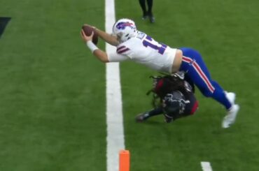 Josh Allen Catches Touchdown From John Brown | Bills vs. Texans | 2020 NFL Wild Card