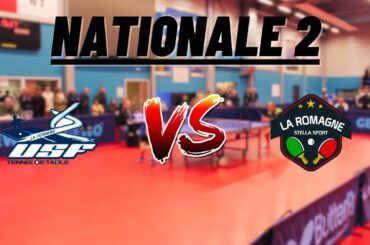 NATIONALE 2 | FERRIERE VENDEE TENNIS DE TABLE vs LA ROMAGNE SS | HIGHLIGHTS